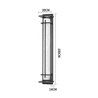 Hayami Outdoor Lamp Modern  Classic Drum Shade Ceiling Light