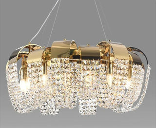 Denise Chandelier Modern  Luxury Gold Frame Light Fitting
