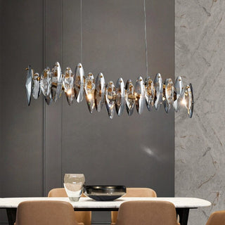Riley Luxury Chandelier Collection Modern  Luxury Gold Frame Light Fitting