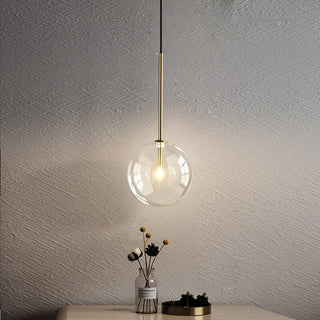 The Glass Ball Modern  Luxury Marble Base Table Lamp