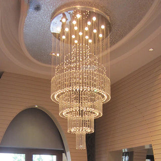 Iris Chandelier Modern  Chic Glass Globe Pendant