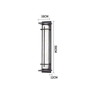 Hayami Outdoor Lamp Modern  Classic Drum Shade Ceiling Light