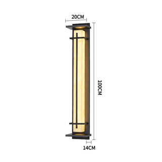 Hayami Outdoor Lamp Modern  Classic Drum Shade Ceiling Light