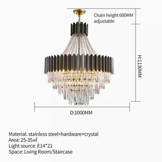 Celine Chandelier Modern  Bohemian Rattan Woven Pendant