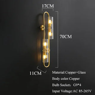 Holborn Wall Light Modern  Chic Glass Globe Pendant