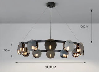 Jenson Pendant Modern  Chic Glass Globe Pendant