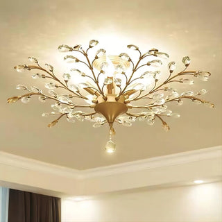 Flower Ceiling Light Modern  Elegant Teardrop LED Pendant