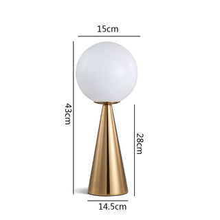 Creative Cone Lamp Modern  Scandinavian Wooden Accent Light