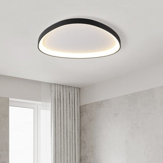 Sage Lamps Modern  Minimalist Round Flush Mount