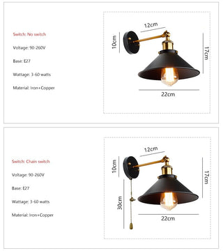 Hunter Industrial Wall Lamp Modern  Sleek Linear Suspension Light