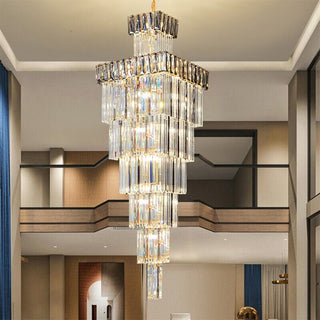 Elsa Chandelier Modern  Scandinavian Wooden Accent Light