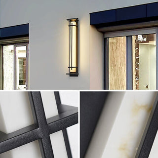 Hayami Outdoor Lamp Modern  Classic Drum Shade Ceiling Light