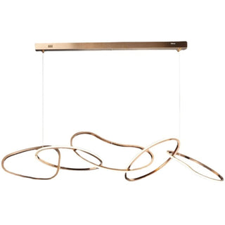 Zynella Ring Chandelier Luxurious Modern  Elegant Teardrop LED Pendant