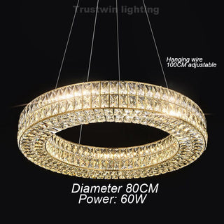 Zynella Golden Ring Collection Modern  Bohemian Rattan Woven Pendant