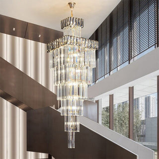 Elsa Chandelier Modern  Scandinavian Wooden Accent Light