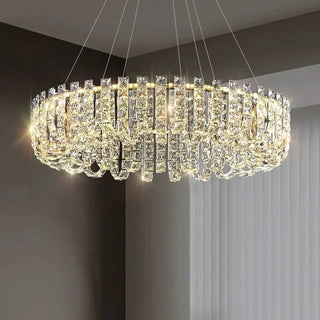Melanie Chandelier Modern  Scandinavian Wooden Accent Light