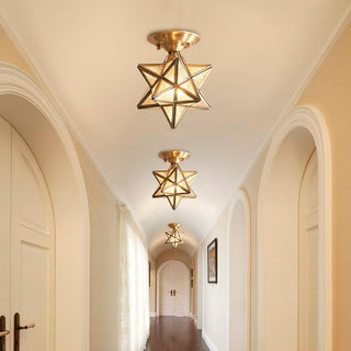 American Vintage Ceiling Lights Modern  Handcrafted Artisan Ceiling Light