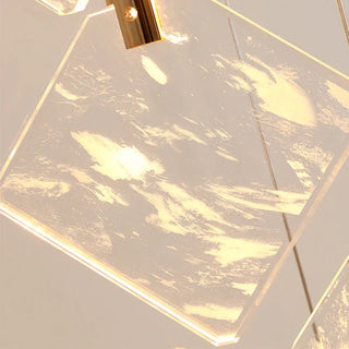 Evelina Chandelier Modern  Luxury Gold Frame Light Fitting