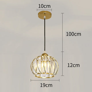 Maeve Ceiling Lamps Modern  Luxury Gold Frame Light Fitting