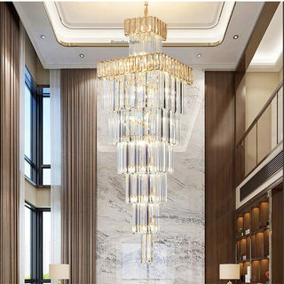 Elsa Chandelier Modern  Scandinavian Wooden Accent Light