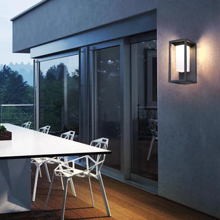 Louisa Outdoor Wall Lamp Modern Geometric Design Lamp