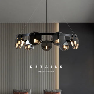 Jenson Pendant Modern  Chic Glass Globe Pendant