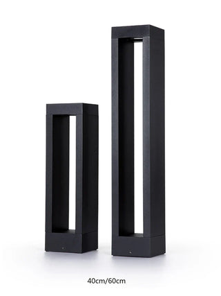 Jackson LED Outdoor Lawn Lamp Modern  Ultra Slim LED Panel Lighting