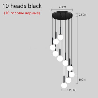 Jane Orb Chandelier Modern  Contemporary Crystal Statement Fixture