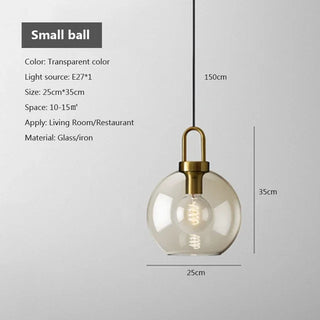 Modern Smoke Glass Pendant Light Modern  Contemporary Crystal Statement Fixture