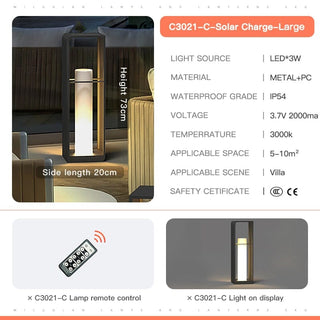 Irene Garden Lamp Modern  Luxury Marble Base Table Lamp