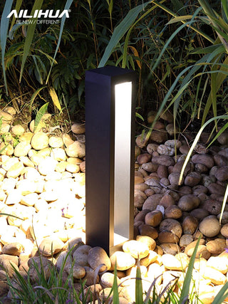 Jackson LED Outdoor Lawn Lamp Modern  Ultra Slim LED Panel Lighting