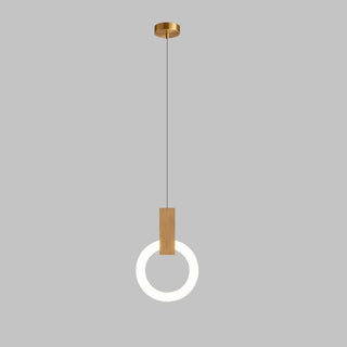 Pendulum Halo Lights Stylish Modern  Ornate Antique Finish Fixture