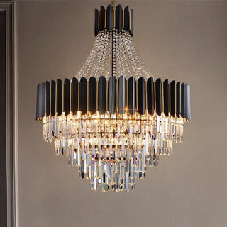 Celine Chandelier Modern  Bohemian Rattan Woven Pendant