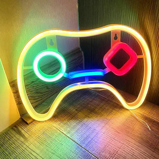 USB LED Neon Light for Game Room Artistic Modern  Classic Drum Shade Ceiling Light