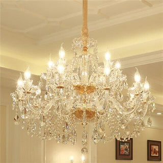 Waldo Candlestick Chandelier Modern  Chic Glass Globe Pendant