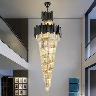 New York Black Chandelier Modern  Timeless Lantern Style Wall Lamp