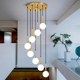 Jane Orb Chandelier Modern  Contemporary Crystal Statement Fixture