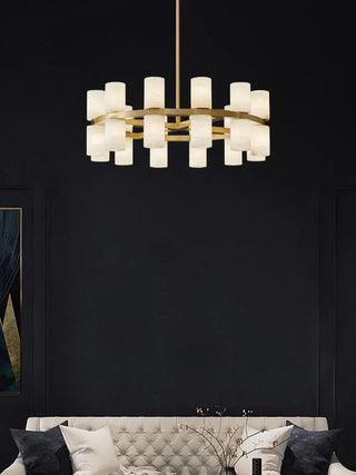 Kian Marble Lamp Modern  Art Deco Inspired Illumination