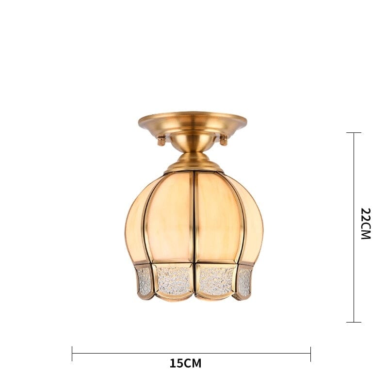 American Vintage Ceiling Lights Modern  Handcrafted Artisan Ceiling Light - Zynella