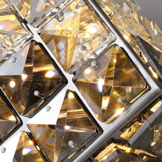 Prism Shine Wall Lamp Modern  Ornate Antique Finish Fixture