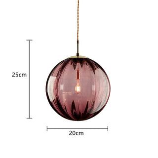 Tulise Glass Pendants Modern  Minimalist Round Flush Mount