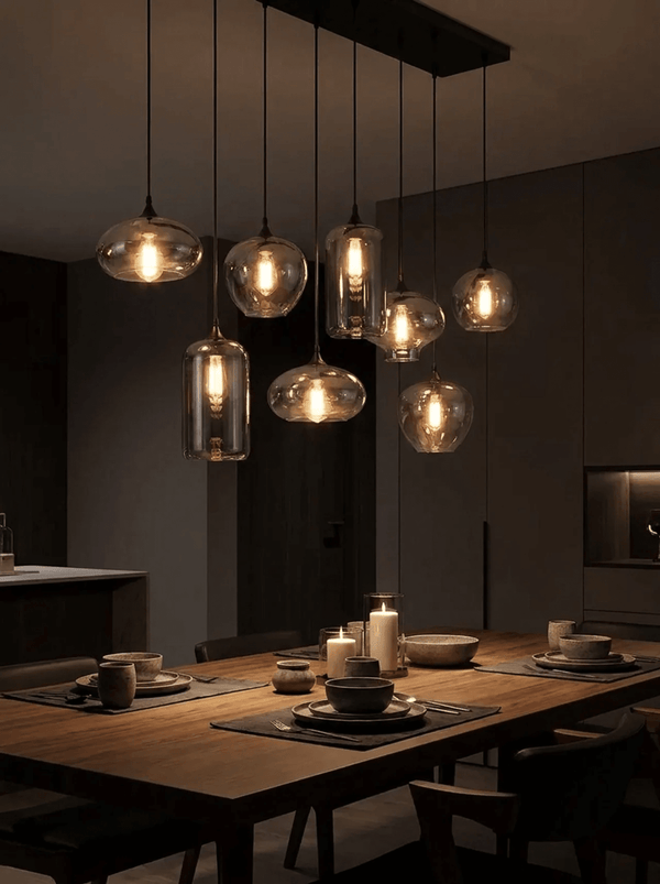 Freya Glass Chandelier
