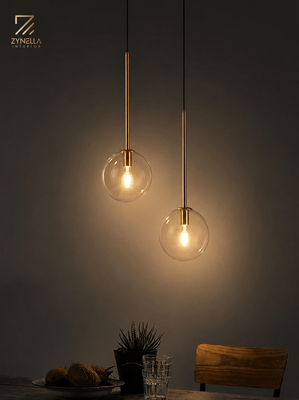 The Opal Globe Pendant Light