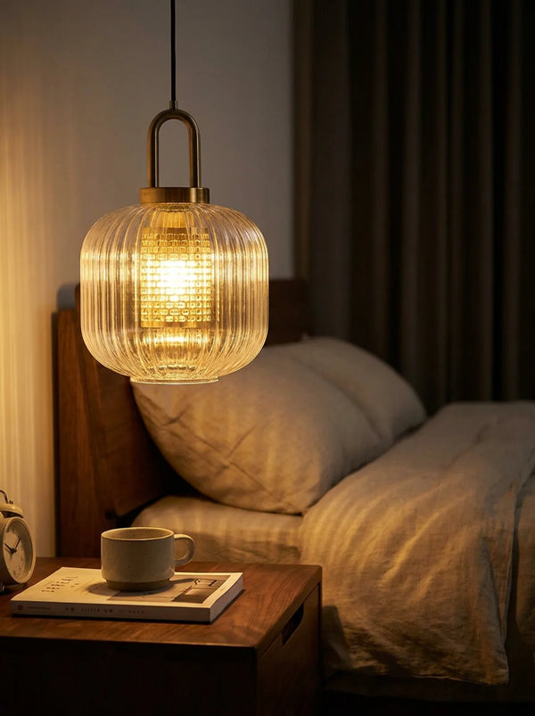 Arnault Fluted Glass Pendant