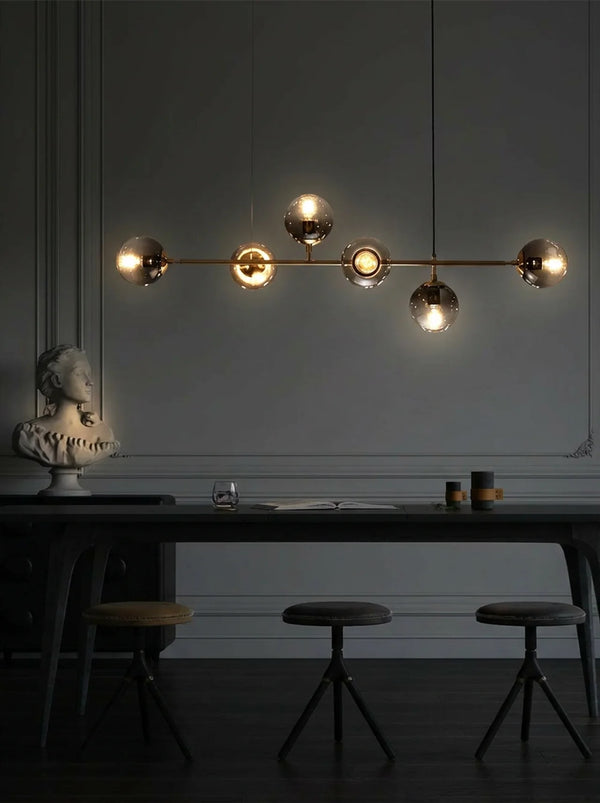 Amanda Glass Chandelier