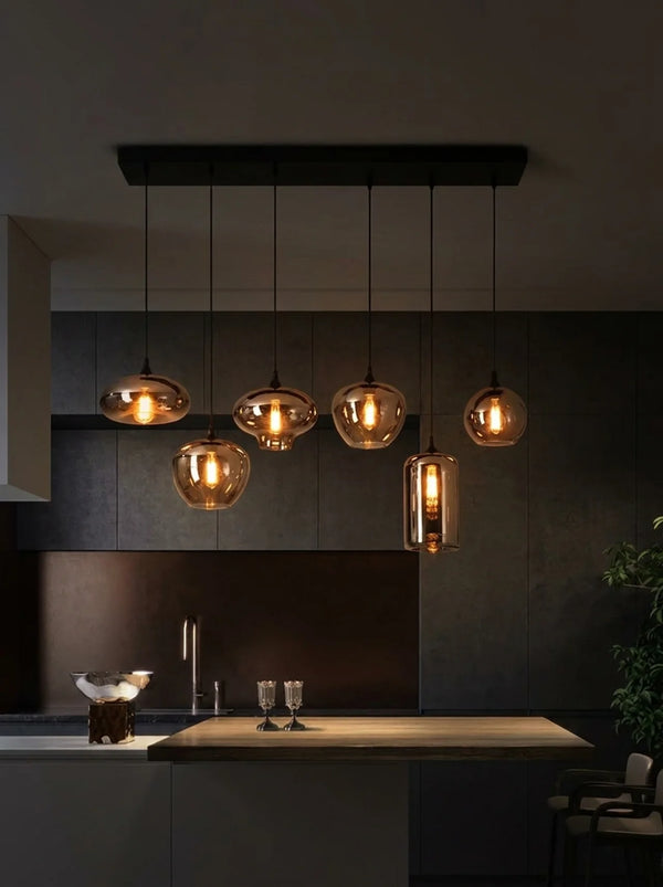 Freya Glass Chandelier