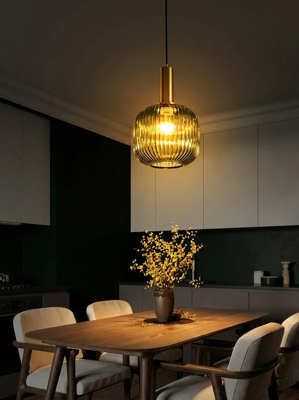 Liora Fluted Glow Pendant