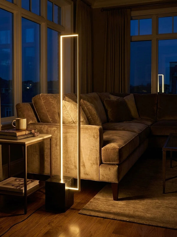 Mulan Floor Glass Lamp