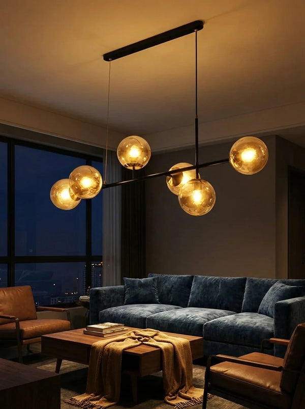 Amanda Glass Chandelier