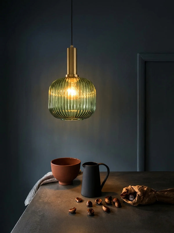 Liora Fluted Glow Pendant